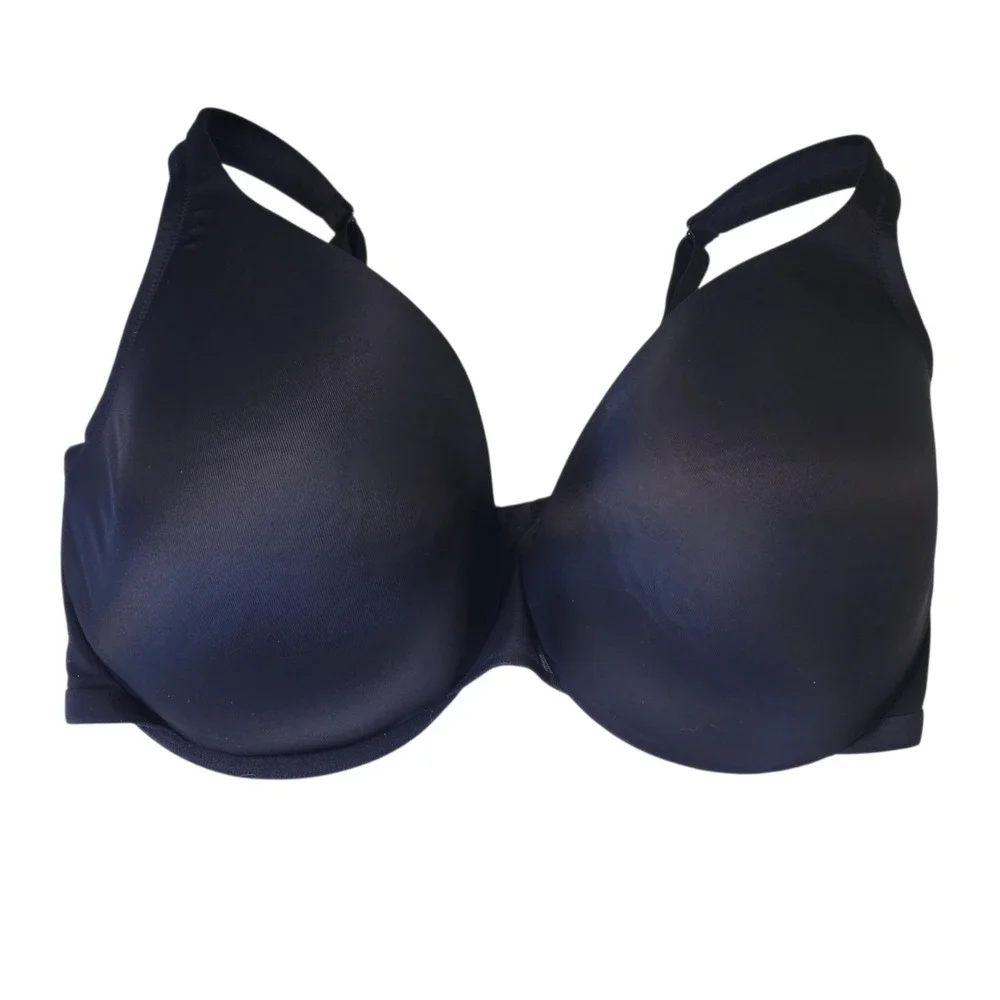 Cacique Intimates 42 F Full‎ Coverage Underwire Bra Black Lane Bryant  HG4518